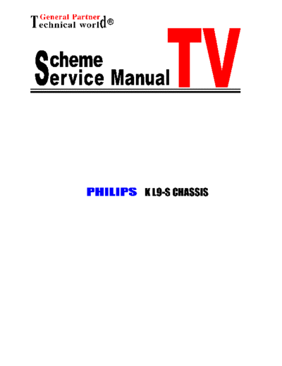 Philips philips kl9-s chassis 188  Philips TV philips_kl9-s_chassis_188.pdf