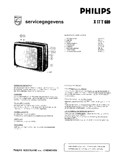 Philips X17T680  Philips TV X17T680.pdf