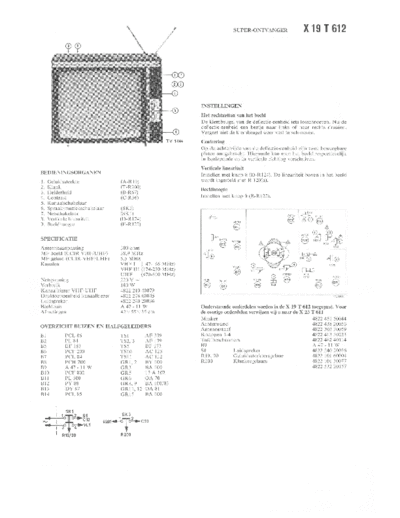Philips X19T612  Philips TV X19T612.pdf