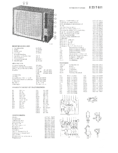 Philips X23T611  Philips TV X23T611.pdf