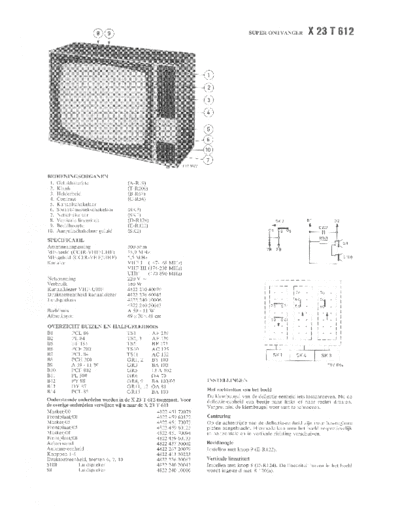 Philips X23T612  Philips TV X23T612.pdf