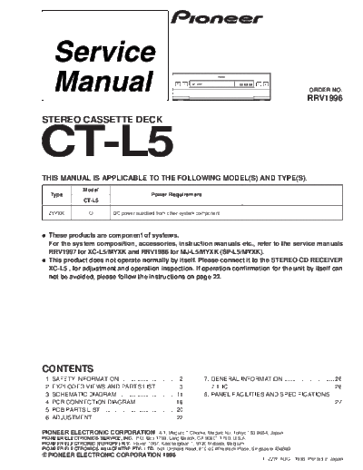 Pioneer ct-l5  Pioneer Audio ct-l5.pdf