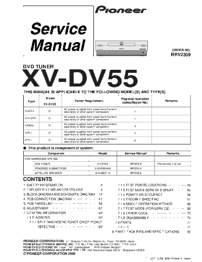 Pioneer pioneer xv-dv55 101  Pioneer Audio pioneer_xv-dv55_101.pdf