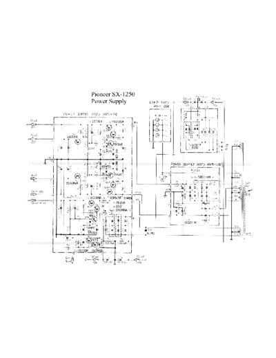 Pioneer sx-1250 psu prot amp 211  Pioneer Audio sx-1250_psu_prot_amp_211.pdf