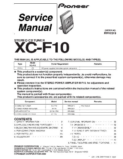 Pioneer xc-f10 108  Pioneer Audio xc-f10_108.pdf
