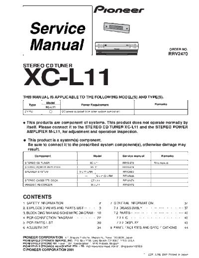 Pioneer XC-L11  Pioneer Audio XC-L11.pdf