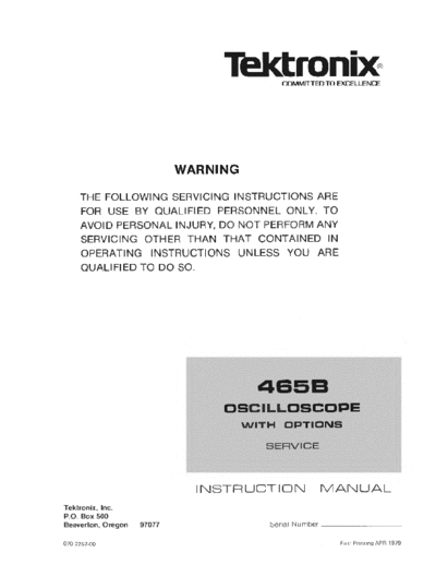 Tektronix tektronix 465b oscilloscope full sm  Tektronix 465b tektronix_465b_oscilloscope_full_sm.pdf