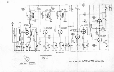 VIDEOTON br 71 br 711 weekend  VIDEOTON Audio BR71 videoton br 71 br 711 weekend.djvu