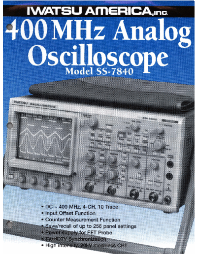 LeCroy LeCroy LA-314 SS-7840 400MHz Analog  LeCroy LeCroy_LA-314_SS-7840_400MHz_Analog.rar