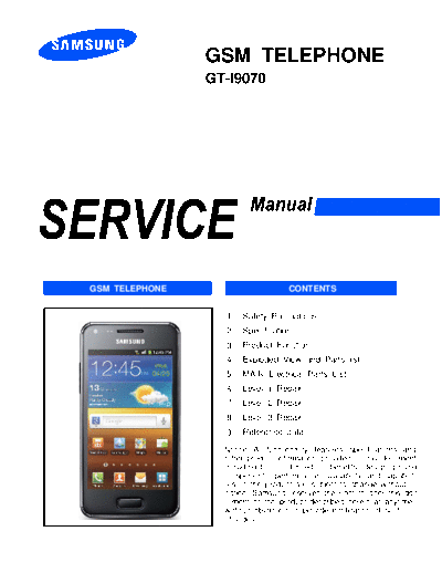 Samsung gt-i9070 galaxy s advance galaxy s ii lite service manual  Samsung GSM GT-I9070 GALAXY S ADVANCE GALAXY S II LITE samsung_gt-i9070_galaxy_s_advance_galaxy_s_ii_lite_service_manual.rar