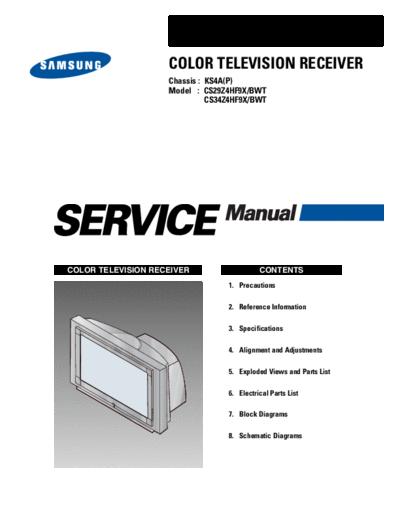 Samsung KS4A(P) CS34Z4HF9X BWT  Samsung TV KS4A(P) CS34Z4HF9X_BWT.rar