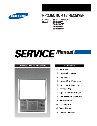 Samsung SP4388PF[1].part1  Samsung TV SP4388PF[1].part1.rar
