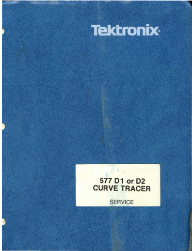 Tektronix Tektronix 577-D1 577-D2 Curve Tracer sm  Tektronix 577-D1 577-D2 Tektronix_577-D1_577-D2_Curve_Tracer_sm.pdf