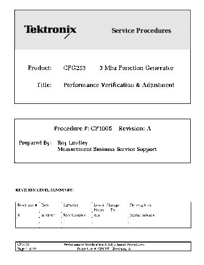 Tektronix tektronix cfg253 3 mhz function generator sm  Tektronix CFG253 tektronix_cfg253_3_mhz_function_generator_sm.pdf