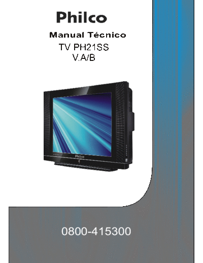 PHILCO ph21ss sm  PHILCO TV PH21SS philco_ph21ss_sm.zip