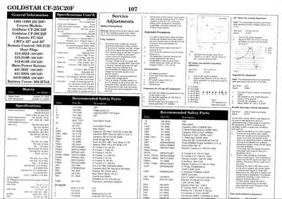 LG cf-25c20f  LG TV CF-25C20F cf-25c20f.djvu