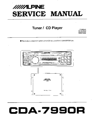 ALPINE CDA-7990R  ALPINE Car Audio CDA-7990R Alpine  CDA-7990R.rar