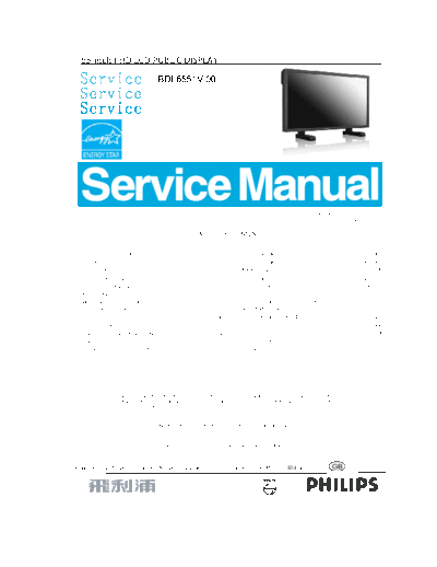 Philips philips bdl6551v  Philips Monitor BDL6551V00 philips_bdl6551v.pdf