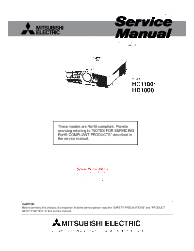 MITSUBISHI HC-1100 HD-1000.part3  MITSUBISHI Projector HC-1100 HC-1100_HD-1000.part3.rar