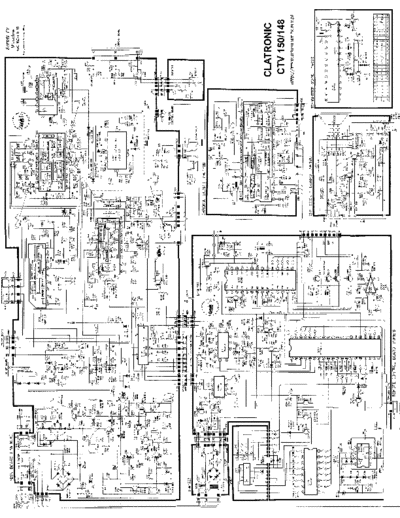 CLATRONIC CTV 150-148  . Rare and Ancient Equipment CLATRONIC TV CTV 150-148.zip