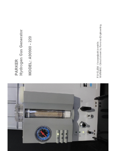 PARKER parker hydrogen gas generator a9090 sch  . Rare and Ancient Equipment PARKER A9090 parker_hydrogen_gas_generator_a9090_sch.pdf