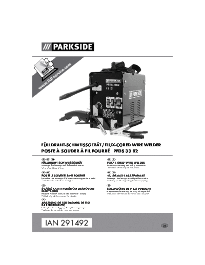 PARKSIDE 291492 OS DE EN FR NL CS ES PT  . Rare and Ancient Equipment PARKSIDE PFDS 33B2 291492_OS_DE_EN_FR_NL_CS_ES_PT.pdf