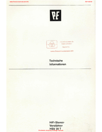 PEPERTUUM EBNER hsv 20 t  . Rare and Ancient Equipment PEPERTUUM EBNER HSV 20 T hsv 20 t.pdf