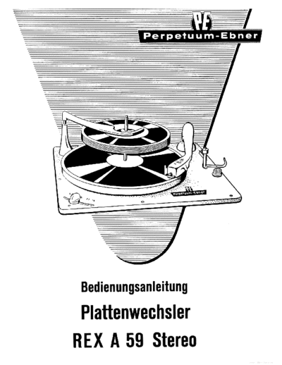 PEPERTUUM EBNER ve perpetuum-ebner rex a 59 stereo de  . Rare and Ancient Equipment PEPERTUUM EBNER REX A ve_perpetuum-ebner_rex_a_59 stereo_de.pdf