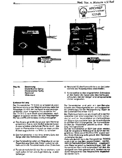 PEPERTUUM EBNER perpetuum-ebner tv212g stereo turntable riaa preamplifier sch  . Rare and Ancient Equipment PEPERTUUM EBNER TV212G perpetuum-ebner_tv212g_stereo_turntable_riaa_preamplifier_sch.pdf