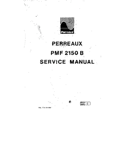 PERREAUX hfe perreaux pmf 2150b service en  . Rare and Ancient Equipment PERREAUX PMF 2150B hfe_perreaux_pmf_2150b_service_en.pdf