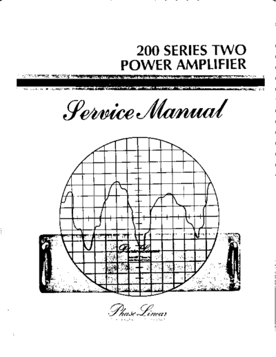 PHASE LINEAR Phase-Linear-200-S2-Service-Manual  . Rare and Ancient Equipment PHASE LINEAR Audio Phase-Linear-200-S2-Service-Manual.pdf