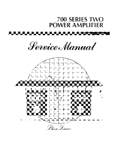 PHASE LINEAR Phase-Linear-700-S2-Service-Manual  . Rare and Ancient Equipment PHASE LINEAR Audio Phase-Linear-700-S2-Service-Manual.pdf