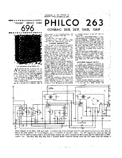 PHILCO (US) Philco 263  . Rare and Ancient Equipment PHILCO (US) 1263 Philco_263.pdf