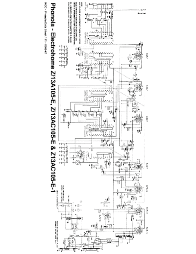 PHONOLA phonola13a105pdata  . Rare and Ancient Equipment PHONOLA Audio phonola13a105pdata.pdf