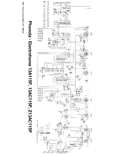 PHONOLA 13a115pdata  . Rare and Ancient Equipment PHONOLA Audio phonola13a115pdata.pdf