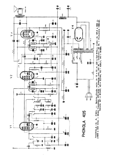 PHONOLA Phonola 405  . Rare and Ancient Equipment PHONOLA Audio Phonola 405.pdf