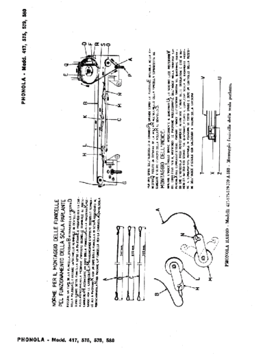 PHONOLA Phonola 417 575 579 580 tuning cord  . Rare and Ancient Equipment PHONOLA Audio Phonola 417 575 579 580 tuning cord.pdf