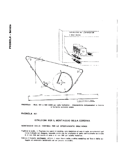 PHONOLA 423 tuning cord  . Rare and Ancient Equipment PHONOLA Audio Phonola 423 tuning cord.pdf