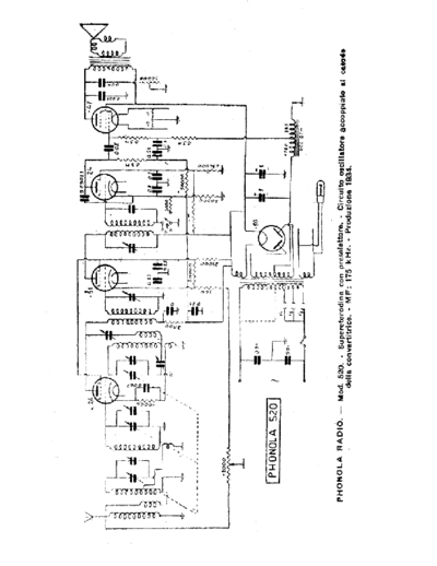 PHONOLA Phonola 520  . Rare and Ancient Equipment PHONOLA Audio Phonola 520.pdf