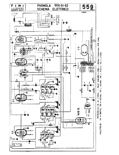 PHONOLA Phonola 559 alternate  . Rare and Ancient Equipment PHONOLA Audio Phonola 559 alternate.pdf