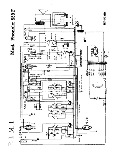 PHONOLA Phonola 559F alternate  . Rare and Ancient Equipment PHONOLA Audio Phonola 559F alternate.pdf