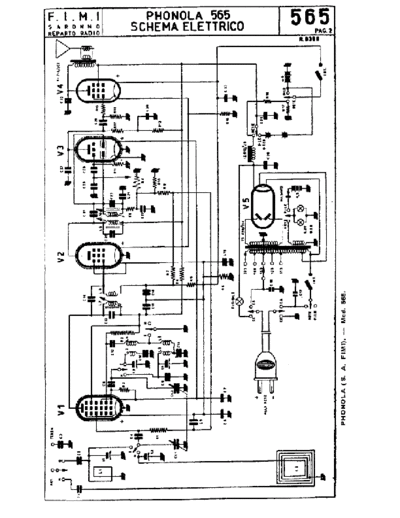 PHONOLA Phonola 565  . Rare and Ancient Equipment PHONOLA Audio Phonola 565.pdf