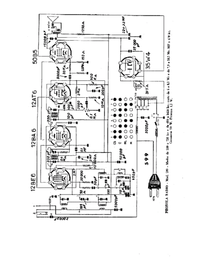 PHONOLA 599  . Rare and Ancient Equipment PHONOLA Audio Phonola 599.pdf