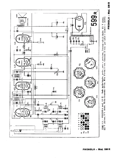 PHONOLA 599R  . Rare and Ancient Equipment PHONOLA Audio Phonola 599R.pdf