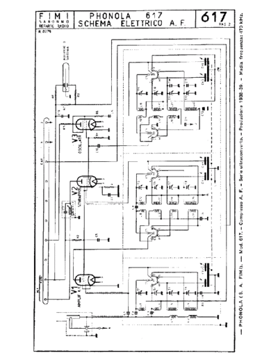 PHONOLA 617 RF unit 2  . Rare and Ancient Equipment PHONOLA Audio Phonola 617 RF unit_2.pdf