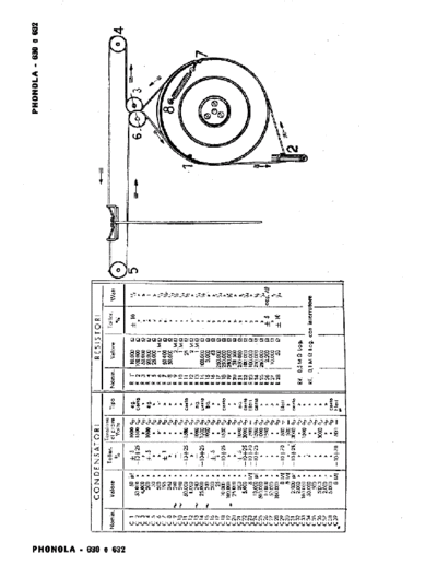 PHONOLA Phonola 630 632 components  . Rare and Ancient Equipment PHONOLA Audio Phonola 630 632 components.pdf