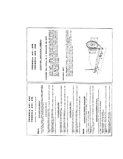 PHONOLA Phonola 641 642 645 646 tuning cord  . Rare and Ancient Equipment PHONOLA Audio Phonola 641 642 645 646 tuning cord.pdf