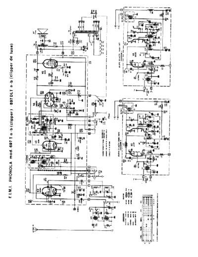 PHONOLA 697T 697DLT  . Rare and Ancient Equipment PHONOLA Audio Phonola 697T 697DLT.pdf