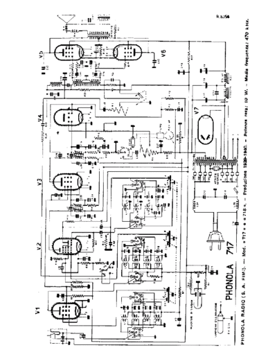 PHONOLA Phonola 717  . Rare and Ancient Equipment PHONOLA Audio Phonola 717.pdf