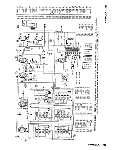 PHONOLA Phonola 722  . Rare and Ancient Equipment PHONOLA Audio Phonola 722.pdf